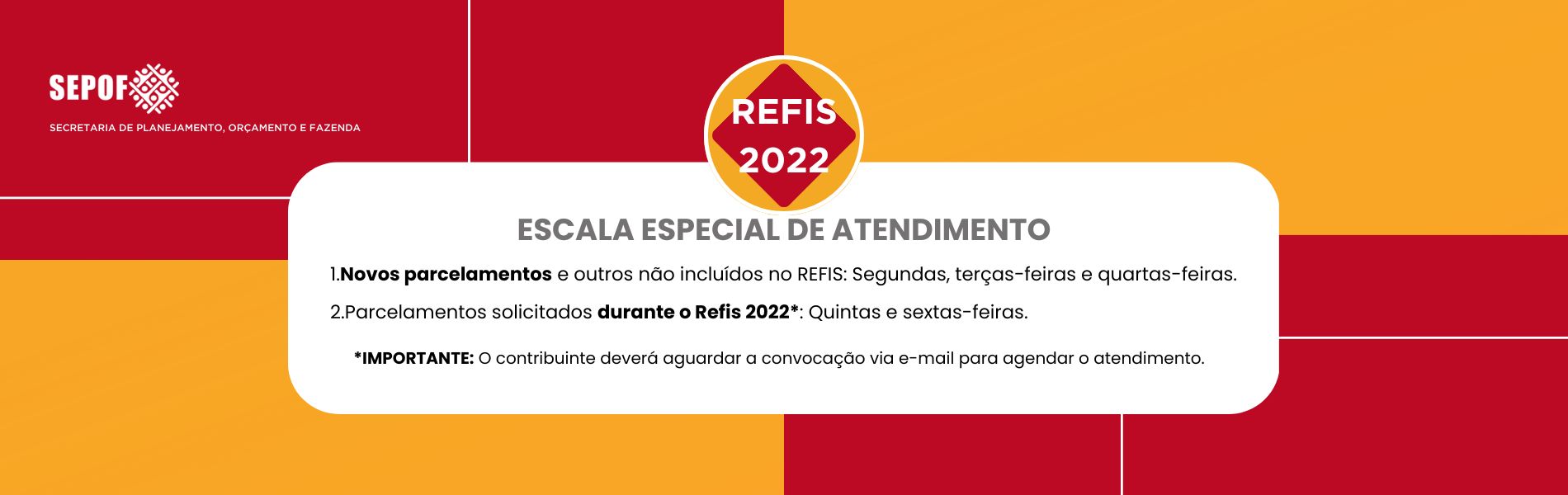SEPOF Refis 2022